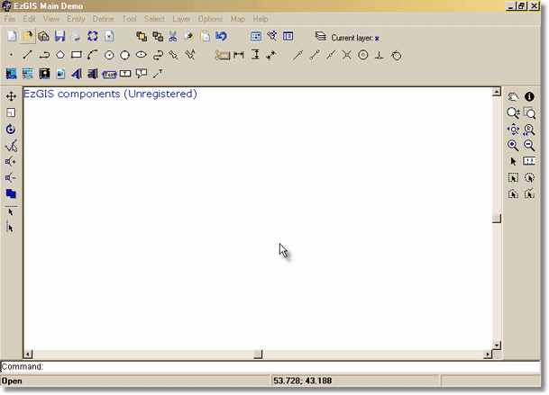 EzGIS Screenshot